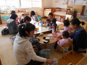 賑やかなお昼ご飯になりました。